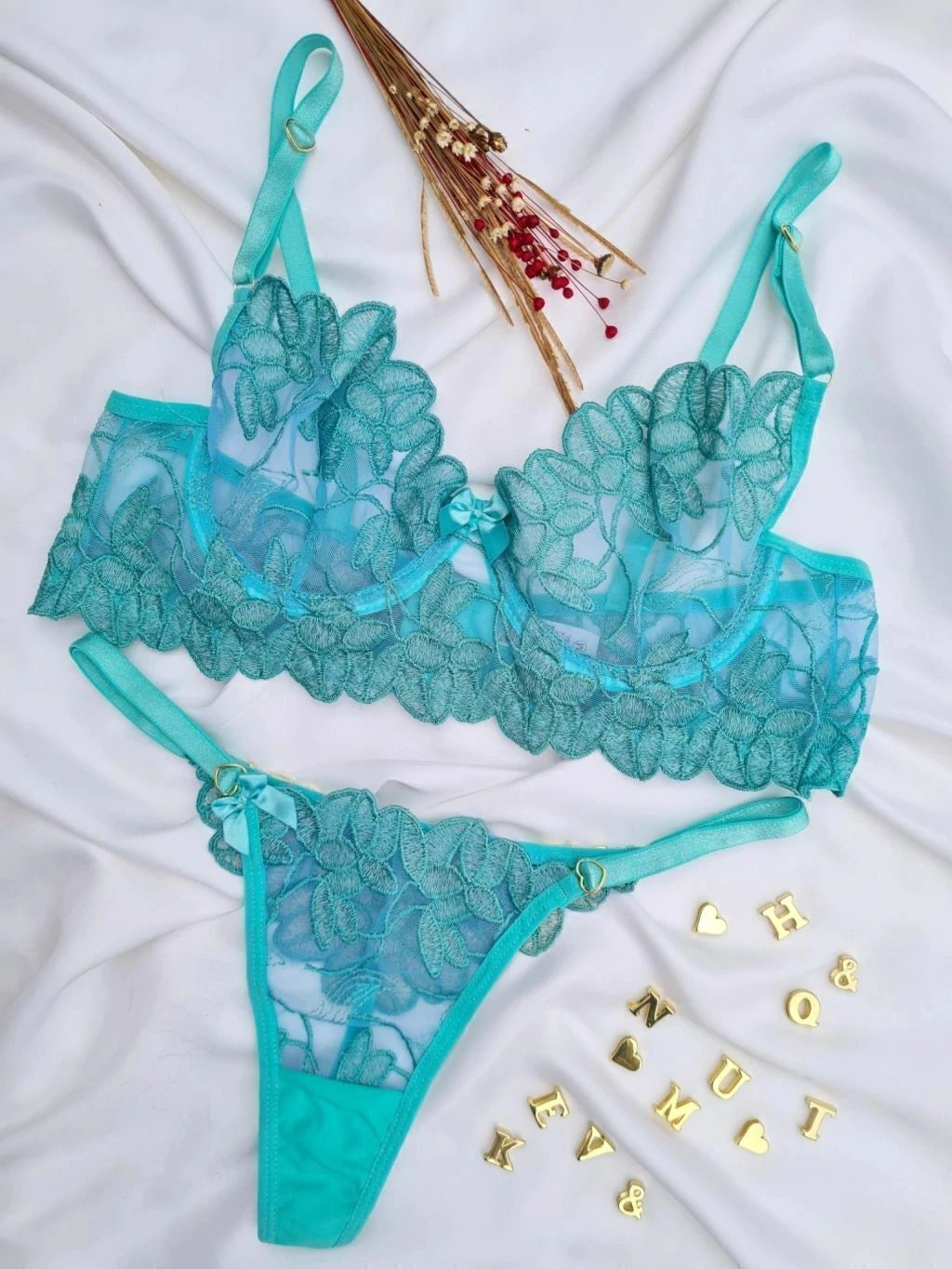 CONJUNTO PÉTALA VERDE ANGEL SEM BOJO PERSONALIZÁVEL (NÃO ACOMPANHA LETRAS)